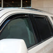 Load image into Gallery viewer, AVS 07-14 Cadillac Escalade Ventvisor In-Channel Front &amp; Rear Window Deflectors 4pc - Smoke - Additional View 5
