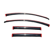 Load image into Gallery viewer, AVS 07-14 Ford Edge Ventvisor In-Channel Front &amp; Rear Window Deflectors 4pc - Smoke - Side View