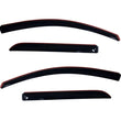 Load image into Gallery viewer, AVS 07-16 GMC Acadia Ventvisor In-Channel Front &amp; Rear Window Deflectors 4pc - Smoke - Side View