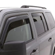 Load image into Gallery viewer, AVS 07-18 Jeep Patriot Ventvisor In-Channel Front &amp; Rear Window Deflectors 4pc - Smoke - Main Product View