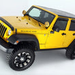 Load image into Gallery viewer, AVS 07-18 Jeep Wrangler Unlimited Ventvisor Outside Mount Window Deflectors 4pc - Smoke - Main Product View