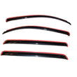 Load image into Gallery viewer, AVS 07-18 Toyota Tundra Crewmax Ventvisor In-Channel Front &amp; Rear Window Deflectors 4pc - Smoke - Main Product View