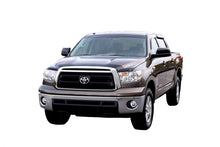 Load image into Gallery viewer, AVS 07-18 Toyota Tundra Crewmax Ventvisor Outside Mount Window Deflectors 4pc - Smoke - Back View