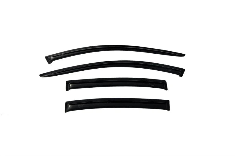 AVS 08-12 Chevy Malibu Ventvisor Outside Mount Window Deflectors 4pc - Smoke - Main Product View