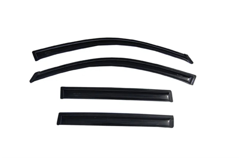 AVS 08-13 Toyota Highlander Ventvisor Outside Mount Window Deflectors 4pc - Smoke - Main Product View