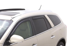Load image into Gallery viewer, AVS 08-17 Buick Enclave Ventvisor In-Channel Front &amp; Rear Window Deflectors 4pc - Smoke - Side View