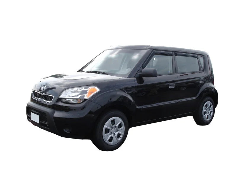 AVS 09-13 Kia Soul Ventvisor Outside Mount Window Deflectors 4pc - Smoke - Main Product View