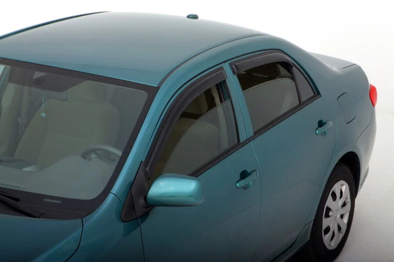 AVS 09-13 Toyota Corolla Ventvisor Outside Mount Window Deflectors 4pc - Smoke - Main Product View