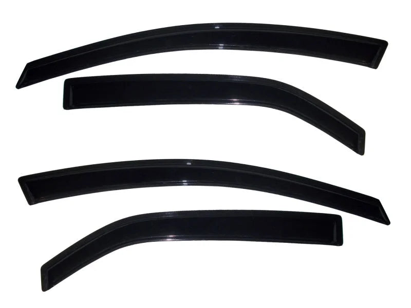 AVS 10-12 Kia Forte Ventvisor Outside Mount Window Deflectors 4pc - Smoke - Main Product View