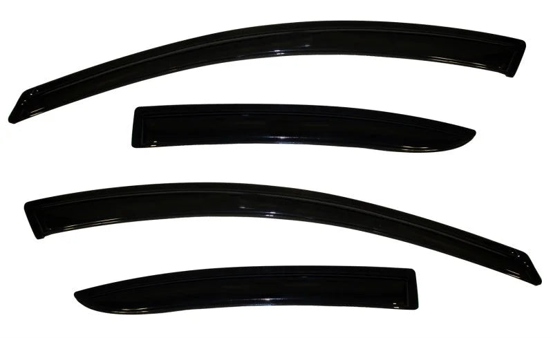 AVS 10-13 Mazda 3 Ventvisor Outside Mount Window Deflectors 4pc - Smoke - Main Product View