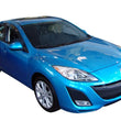 Load image into Gallery viewer, AVS 10-13 Mazda 3 Ventvisor Outside Mount Window Deflectors 4pc - Smoke - Detail View
