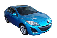 Load image into Gallery viewer, AVS 10-13 Mazda 3 Ventvisor Outside Mount Window Deflectors 4pc - Smoke - Detail View