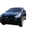 Load image into Gallery viewer, AVS 10-15 Hyundai Tucson Ventvisor Outside Mount Window Deflectors 4pc - Smoke - Detail View