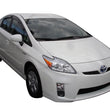 Load image into Gallery viewer, AVS 10-15 Toyota Prius (Excl. V Model) Ventvisor Outside Mount Window Deflectors 4pc - Smoke - Detail View