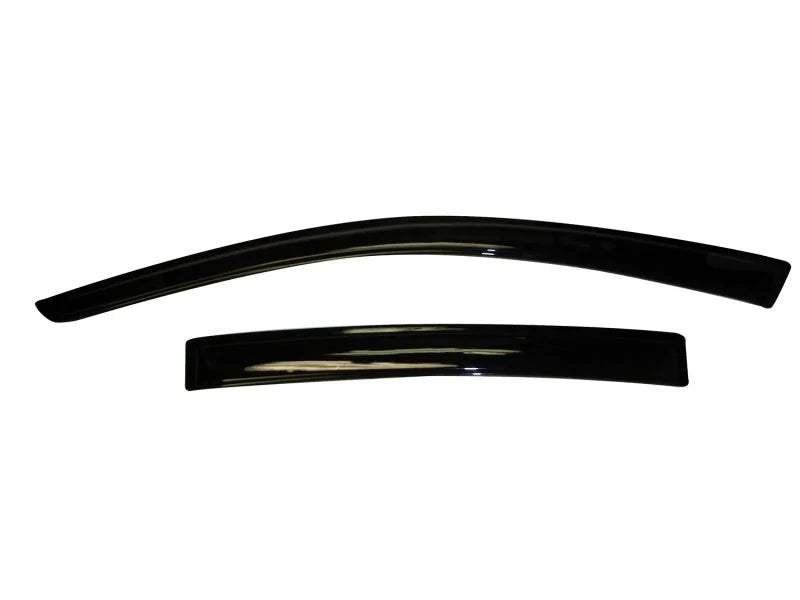AVS 10-16 Buick Lacrosse Ventvisor Outside Mount Window Deflectors 4pc - Smoke - Side View