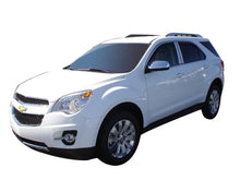Load image into Gallery viewer, AVS 10-17 Chevy Equinox Ventvisor In-Channel Front &amp; Rear Window Deflectors 4pc - Smoke - Back View