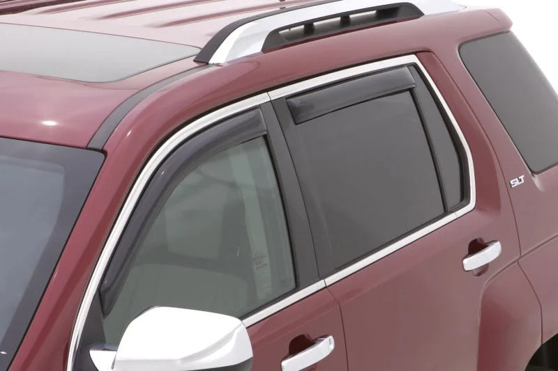 AVS 10-17 GMC Terrain Ventvisor In-Channel Front & Rear Window Deflectors 4pc - Smoke - Main Product View