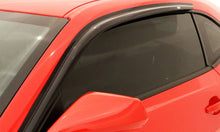 Load image into Gallery viewer, AVS 10-18 Chevy Camaro Ventvisor Outside Mount Window Deflectors 2pc - Smoke - Main Product View
