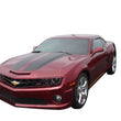 Load image into Gallery viewer, AVS 10-18 Chevy Camaro Ventvisor Outside Mount Window Deflectors 2pc - Smoke - Detail View