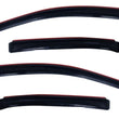 Load image into Gallery viewer, AVS 10-18 Ford Taurus Ventvisor In-Channel Front &amp; Rear Window Deflectors 4pc - Smoke - Main Product View