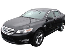 Load image into Gallery viewer, AVS 10-18 Ford Taurus Ventvisor In-Channel Front &amp; Rear Window Deflectors 4pc - Smoke - Back View