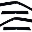 Load image into Gallery viewer, AVS 10-18 Nissan Juke Ventvisor Outside Mount Window Deflectors 4pc - Smoke - Side View