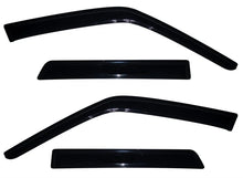 Load image into Gallery viewer, AVS 10-18 Nissan Juke Ventvisor Outside Mount Window Deflectors 4pc - Smoke - Side View