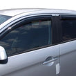 Load image into Gallery viewer, AVS 11-13 Mitsubishi Outlander Sport Ventvisor Outside Mount Window Deflectors 4pc - Smoke - Main Product View