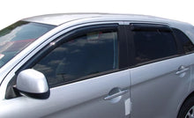 Load image into Gallery viewer, AVS 11-13 Mitsubishi Outlander Sport Ventvisor Outside Mount Window Deflectors 4pc - Smoke - Main Product View