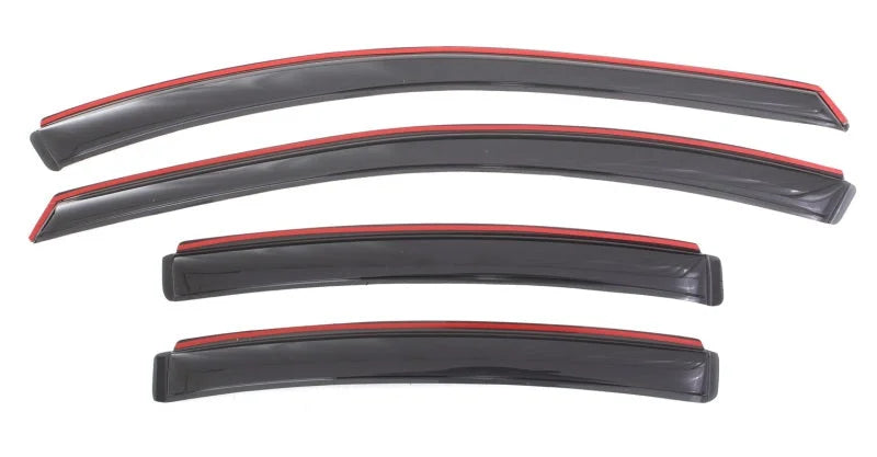 AVS 11-15 Chevy Cruze Ventvisor In-Channel Front & Rear Window Deflectors 4pc - Smoke - Main Product View