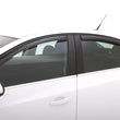 Load image into Gallery viewer, AVS 11-15 Chevy Cruze Ventvisor In-Channel Front &amp; Rear Window Deflectors 4pc - Smoke - Side View