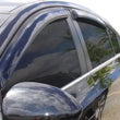 Load image into Gallery viewer, AVS 11-15 Chevy Cruze Ventvisor Outside Mount Window Deflectors 4pc - Smoke - Detail View