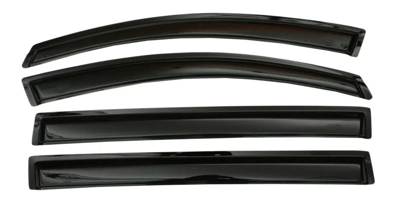 AVS 11-17 Honda Odyssey Ventvisor Outside Mount Window Deflectors 4pc - Smoke - Detail View