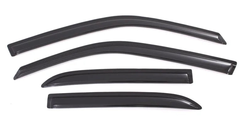 AVS 11-18 Chrysler 300 Ventvisor Outside Mount Window Deflectors 4pc - Smoke - Side View