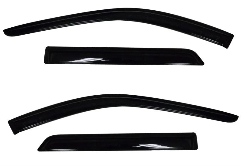 AVS 11-18 Dodge Durango Ventvisor Outside Mount Window Deflectors 4pc - Smoke - Main Product View