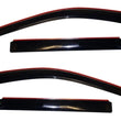 Load image into Gallery viewer, AVS 11-18 Jeep Grand Cherokee (Not L Model) Ventvisor In-Chnl FRT &amp; RR Window Deflectors 4pc - Smk - Main Product View