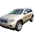 Load image into Gallery viewer, AVS 11-18 Jeep Grand Cherokee (Not L Model) Ventvisor In-Chnl FRT &amp; RR Window Deflectors 4pc - Smk - Installation View