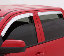Load image into Gallery viewer, AVS 11-18 Jeep Grand Cherokee Ventvisor Outside Mount Front &amp; Rear Window Deflectors 4pc - Chrome - Main Product View