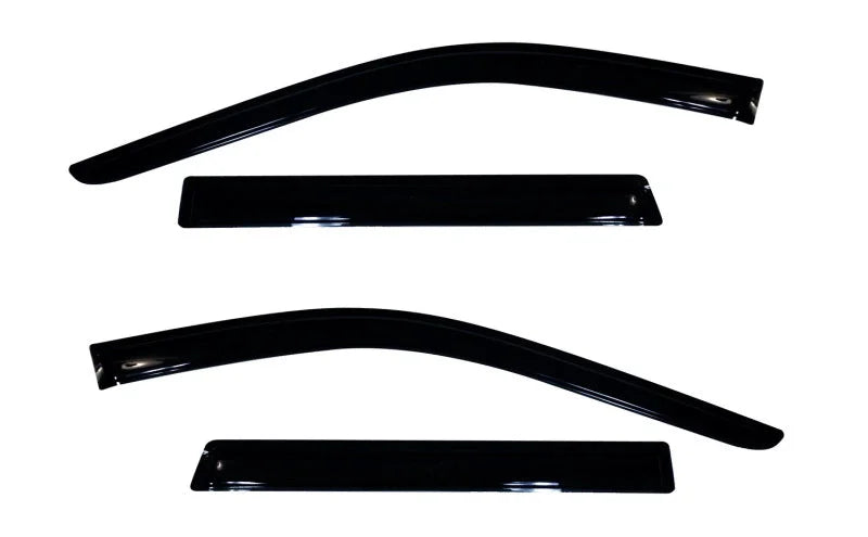 AVS 11-18 Jeep Grand Cherokee Ventvisor Outside Mount Window Deflectors 4pc - Smoke - Main Product View