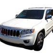 Load image into Gallery viewer, AVS 11-18 Jeep Grand Cherokee Ventvisor Outside Mount Window Deflectors 4pc - Smoke - Side View