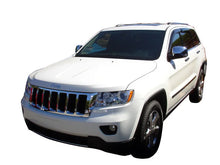 Load image into Gallery viewer, AVS 11-18 Jeep Grand Cherokee Ventvisor Outside Mount Window Deflectors 4pc - Smoke - Side View