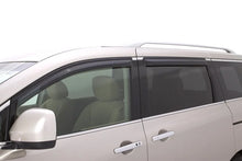 Load image into Gallery viewer, AVS 11-18 Nissan Quest Ventvisor Outside Mount Window Deflectors 4pc - Smoke - Side View