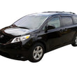 Load image into Gallery viewer, AVS 11-18 Toyota Sienna Ventvisor Outside Mount Window Deflectors 4pc - Smoke - Side View