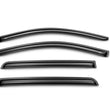Load image into Gallery viewer, AVS 11-19 Ford Ranger Crew Cab Ventvisor Outside Mount Window Deflectors 4pc - Smoke - Side View
