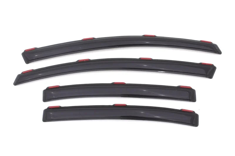 AVS 12-15 Honda Civic Ventvisor In-Channel Front & Rear Window Deflectors 4pc - Smoke - Main Product View