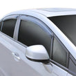 Load image into Gallery viewer, AVS 12-15 Honda Civic Ventvisor Outside Mount Window Deflectors 4pc - Smoke - Main Product View