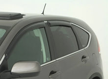 Load image into Gallery viewer, AVS 12-16 Honda CR-V Ventvisor Outside Mount Window Deflectors 4pc - Smoke - Side View