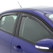 Load image into Gallery viewer, AVS 12-18 Ford Focus Ventvisor In-Channel Front &amp; Rear Window Deflectors 4pc - Smoke - Main Product View