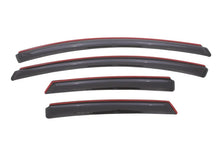 Load image into Gallery viewer, AVS 12-18 Ford Focus Ventvisor In-Channel Front &amp; Rear Window Deflectors 4pc - Smoke - Additional View 6