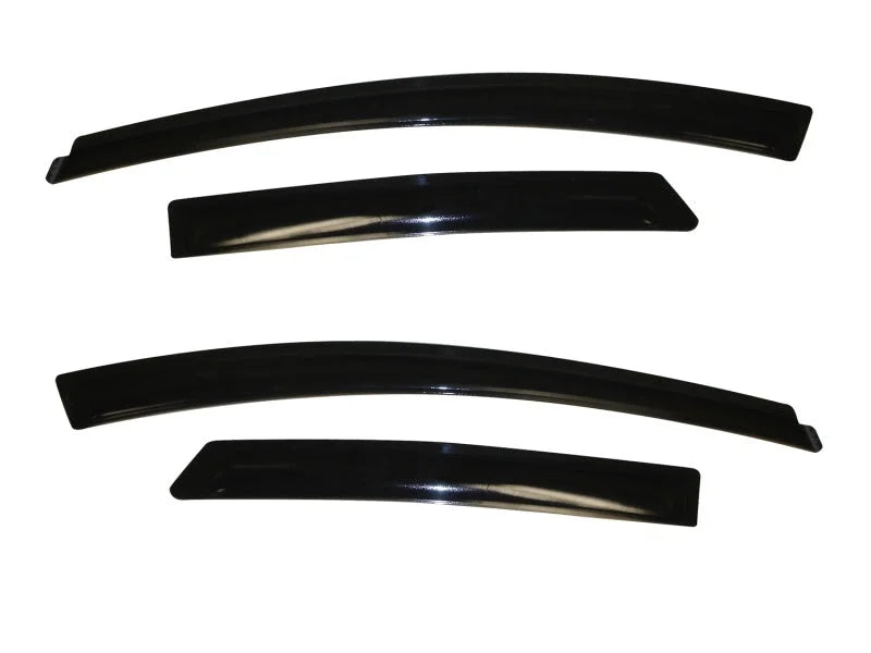 AVS 12-18 Ford Focus Ventvisor Outside Mount Window Deflectors 4pc - Smoke - Main Product View